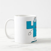 Mug Numéro heureux 40 (Gauche)