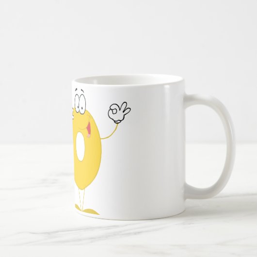 Mug Numéro heureux 40 (Droite)
