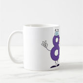 Mug Numéro heureux 87 (Gauche)