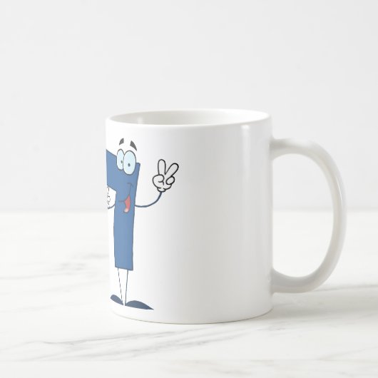 Mug Numéro heureux 87 (Droite)