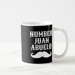 Mug Numéro Juan Abuelo Espagnol Mexicain Meilleur Papa