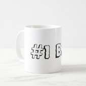 Mug NUMÉRO UN Bae #1 (Devant gauche)