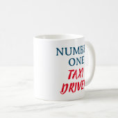 Mug Numéro un chauffeur de taxi (Devant droit)