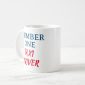 Mug Numéro un chauffeur de taxi (Devant gauche)