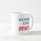 Mug Numéro un dentiste (Devant droit)