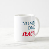 Mug Numéro un enseignant (Devant droit)