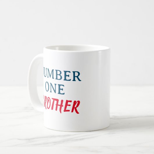 Mug Numéro un frère (Devant gauche)