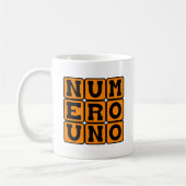 Mug Numéro Un, Number One en espagnol (Gauche)