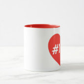 Mug numéro un papa beker (Centre)