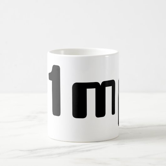 Mug Numéro Un Simp (Centre)