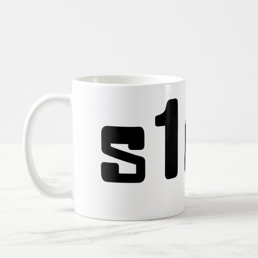 Mug Numéro Un Simp (Gauche)