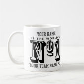 Mug Numéro Un Ventilateur De Football (Gauche)