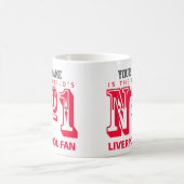 Mug Numéro Un Ventilateur Liverpool (Centre)