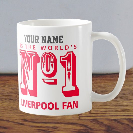 Mug Numéro Un Ventilateur Liverpool