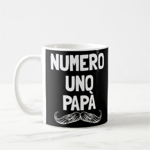 Mug Numero Uno Papa Italien Père Père Numéro 1 Papa