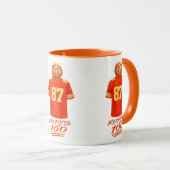 Mug Numerology It Adds Up: Keeping It 100 (Devant droit)