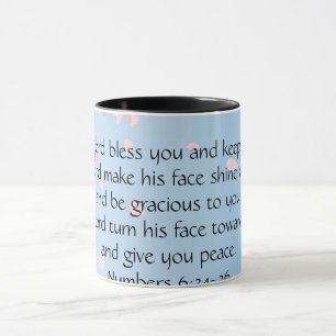 Mug Numéros 6:24-26 Le Seigneur vous bénisse et vous g