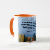 Mug Numéros 6:24,26 L'Éternel vous bénit et vous garde (Devant gauche)