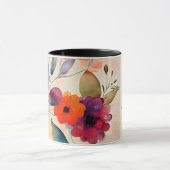 Mug Numéros 6 24-26 Lord Vous Bénit Floral Aquarelle (Centre)