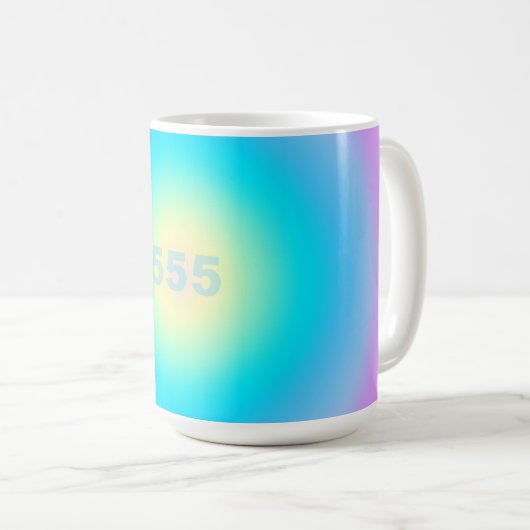 Mug Numéros D'Angle 555 - Changements À L'Horizon (Devant droit)