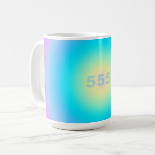 Mug Numéros D'Angle 555 - Changements À L'Horizon (Devant gauche)