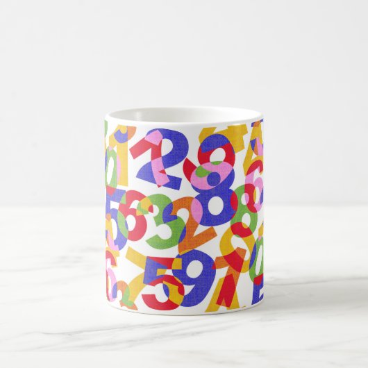 Mug Numéros de couleurs (Centre)