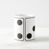 Mug Numéros DICE pips 4 & 3 + vos idées (Centre)