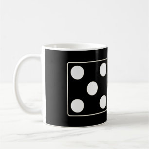 Mug Numéros DICE pips blanc 5 & 2 + vos idées