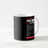 Mug Numéros d'urgence biblique (Devant droit)