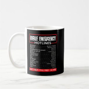 Mug Numéros d'urgence biblique