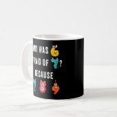 Mug Numéros Idée De Jour Pour Les Enfants - Numéros De (Devant gauche)