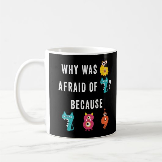 Mug Numéros Idée De Jour Pour Les Enfants - Numéros De (Gauche)
