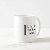 Mug Numéros romains (Devant droit)