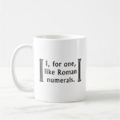 Mug Numéros romains (Gauche)