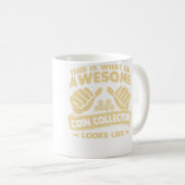 Mug Numismatics Awesome Coin Collector Looks Like (Devant droit)