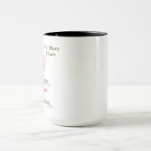 Mug Nun Custom Name 70th Anniversary Jubilee Rose (Centre)