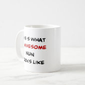 Mug nun, génial (Devant gauche)