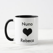 Mug Nuno et rebeca (Gauche)