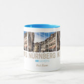 Mug Nuremberg Bavière Vintage Allemagne Souvenir (Centre)