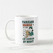 Mug Nurse by Day Cat Cuddler by Night – Cute Pet Lovin (Gauche)