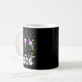 Mug Nurse Dancing Skeleton New Year Crew 2026 Funny Er (Devant gauche)