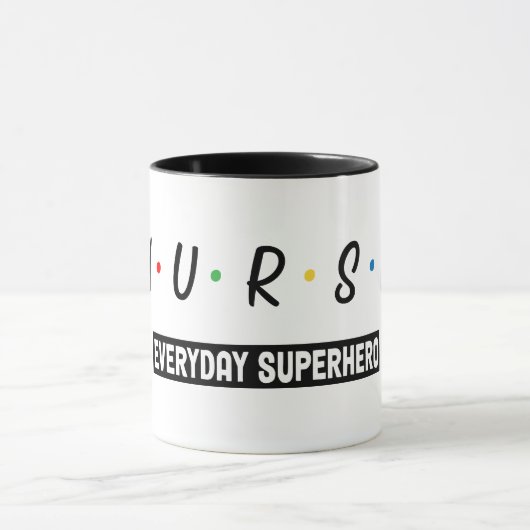 Mug Nurse Everyday Super héros (Centre)