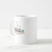 Mug Nurse Floral Garden Your Name (Devant gauche)