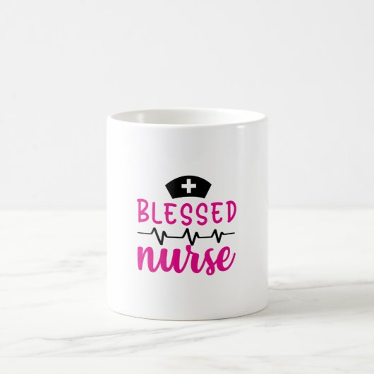 Mug Nurse Gift | Blessed Nurse (Centre)