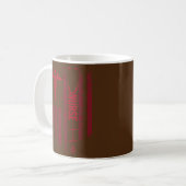 Mug Nurse Heartbeat American Flag Assistant Médicale (Devant gauche)