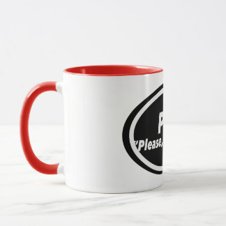 Mug Nurse Humor Print Novelty: P R N