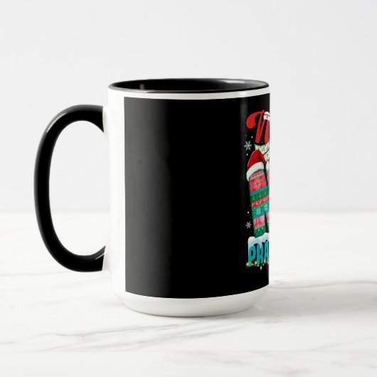 Mug Nurse Practitioner Christmas (Gauche)