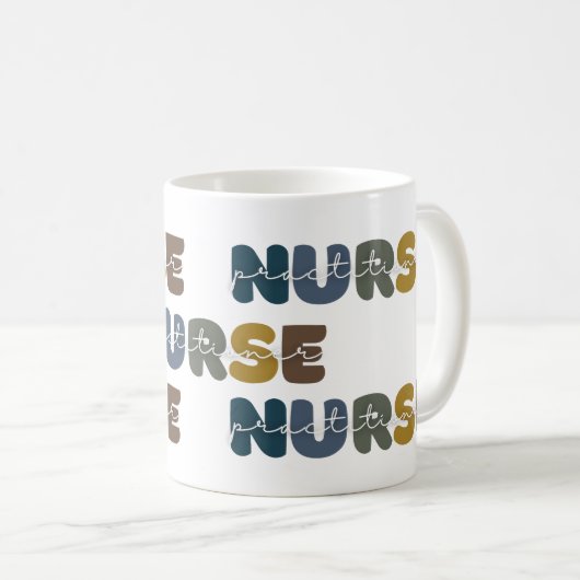 Mug Nurse Practitioner NP apparel (Devant droit)