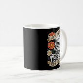 Mug Nurse Sorta Ratchet Sorta Nightingale Skeleton Hal (Devant droit)