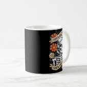 Mug Nurse Sorta Ratchet Sorta Nightingale Skeleton Hal (Devant droit)